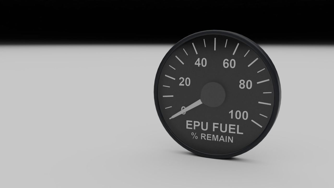 F16 EPU Fuel Gauge 3D model_2