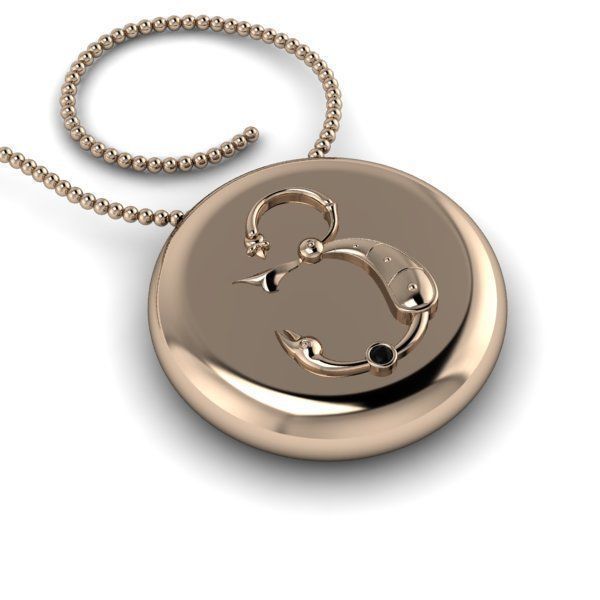 Bird-calligraphy pendants Ya 3D print model_21