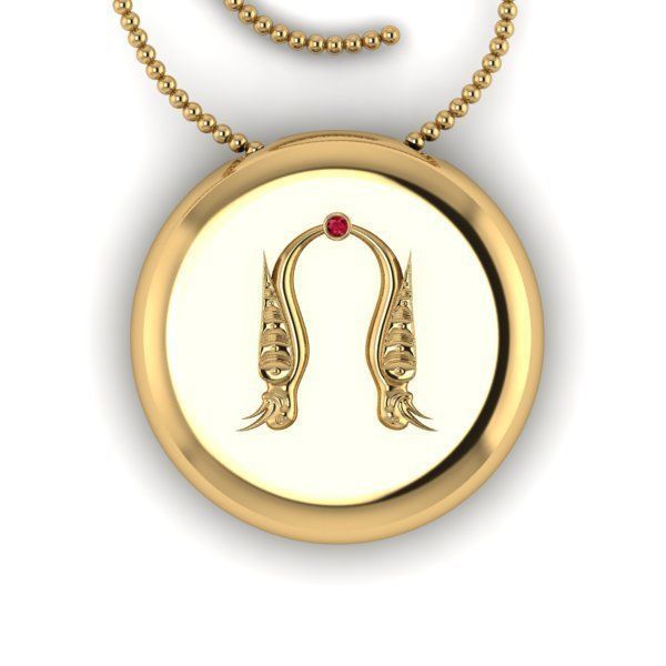 Bird-calligraphy pendants Vo 3D print model_18