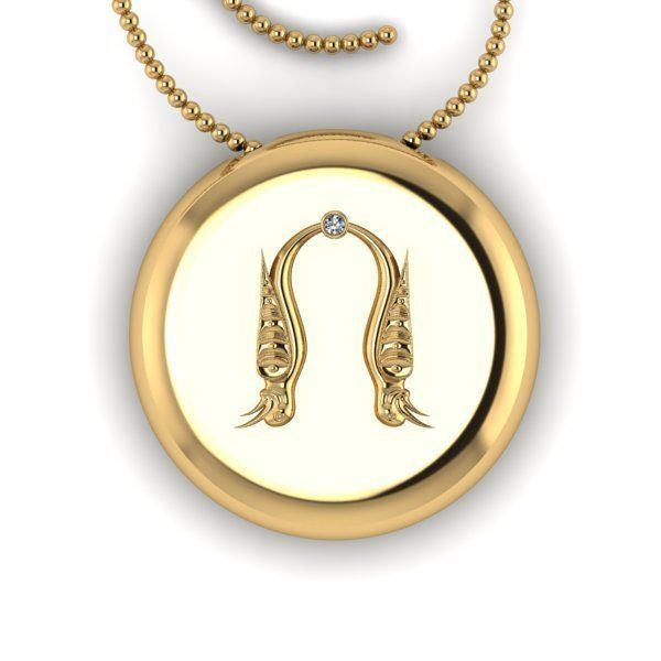 Bird-calligraphy pendants Vo 3D print model_16