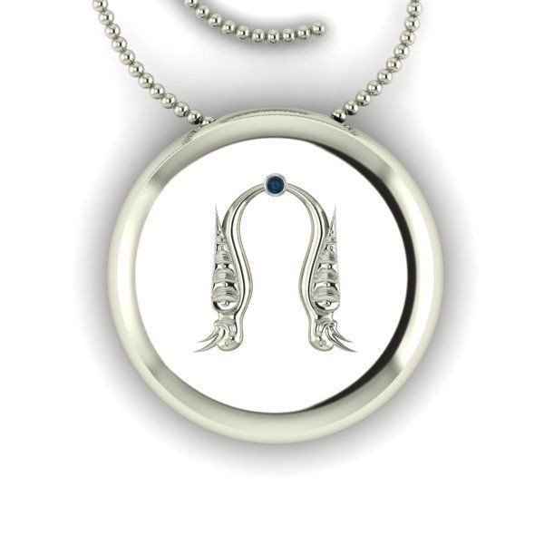 Bird-calligraphy pendants Vo 3D print model_11