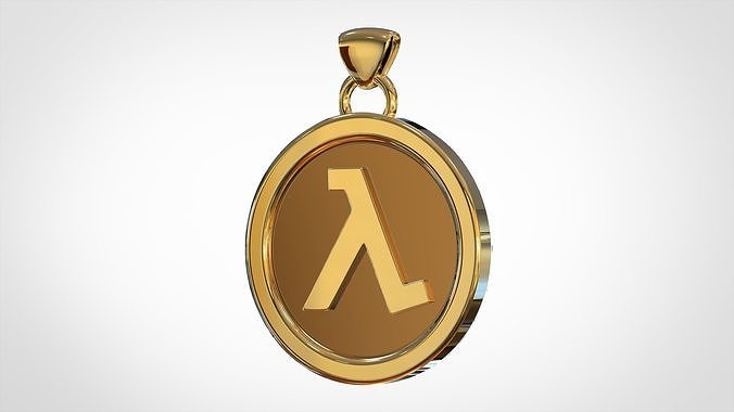 Half-Life 1 Logo Pendant 3D print model