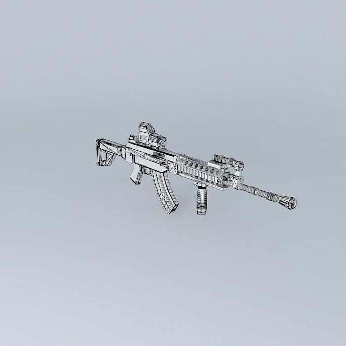 QBZ03 CUSTOM Free 3D model_4