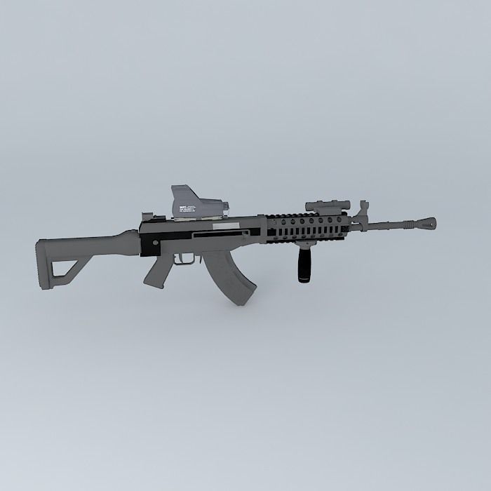 QBZ03 CUSTOM Free 3D model_2