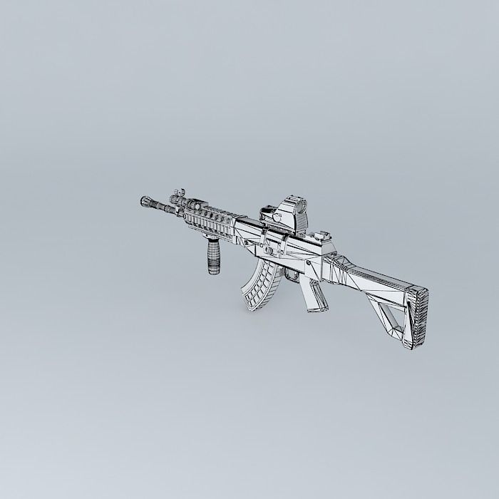 QBZ03 CUSTOM Free 3D model_3