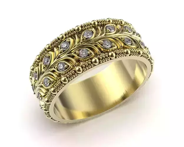 Ring gold 9133