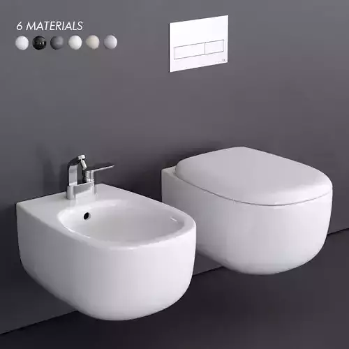 Ceramica Flaminia Bonola Wall-Hung WC