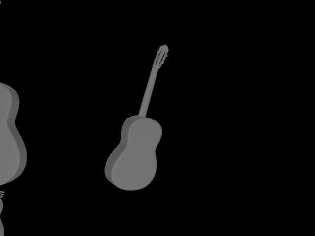 3D Guitar Modeling Low-poly 3D model_13