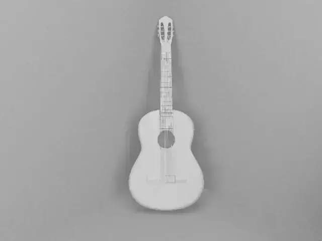 3D Guitar Modeling