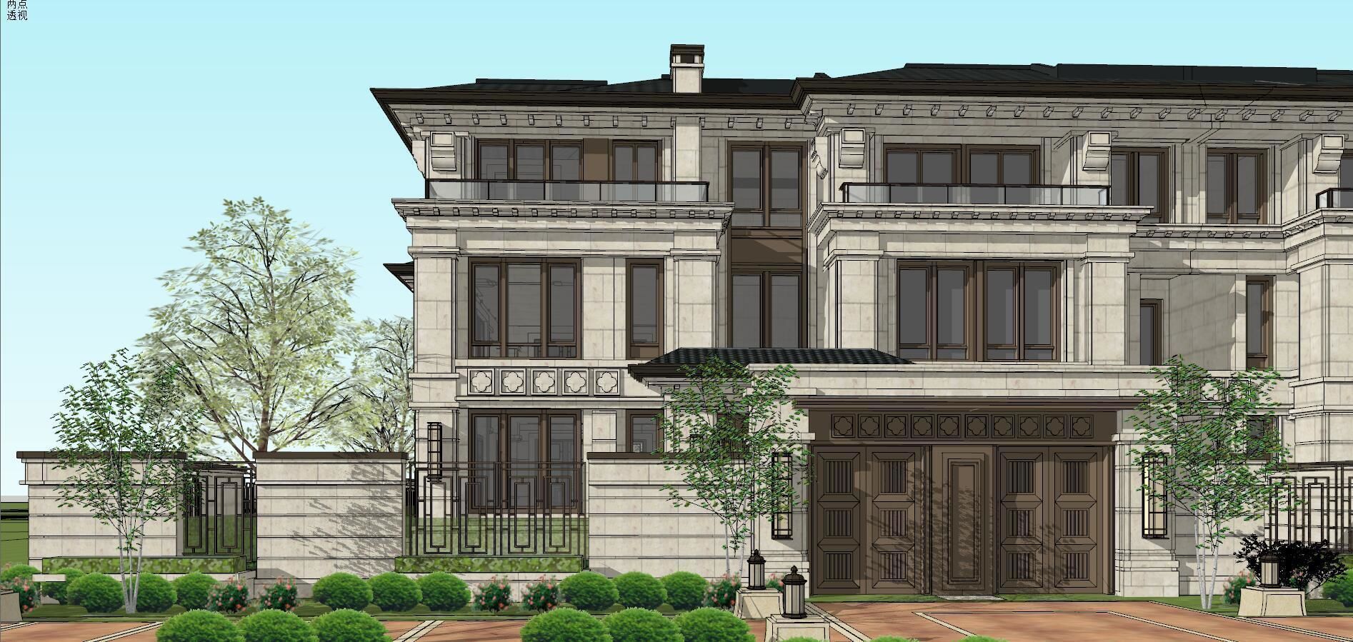 The Louvered House 3D model_2