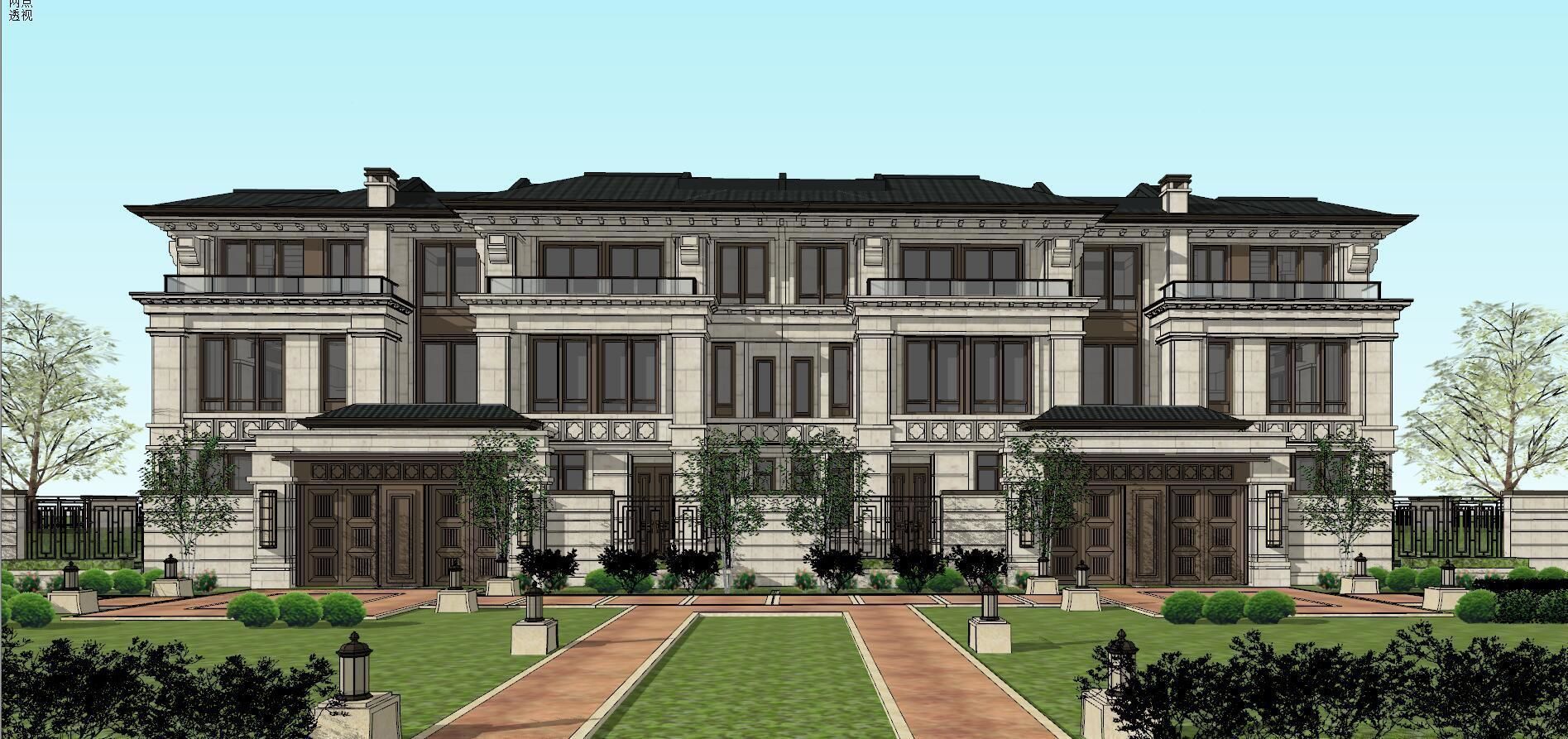 The Louvered House 3D model_4