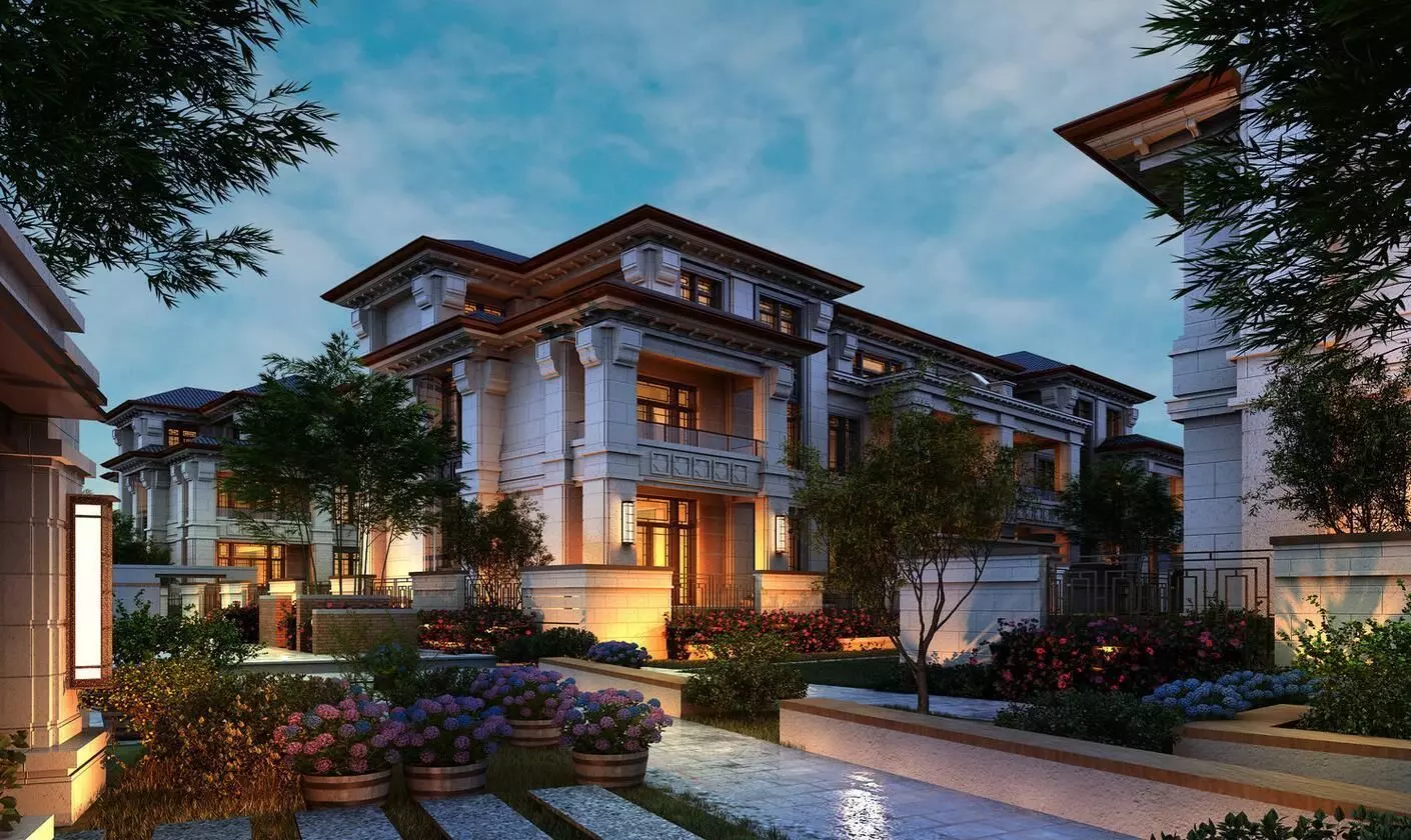 The Louvered House 3D model_0