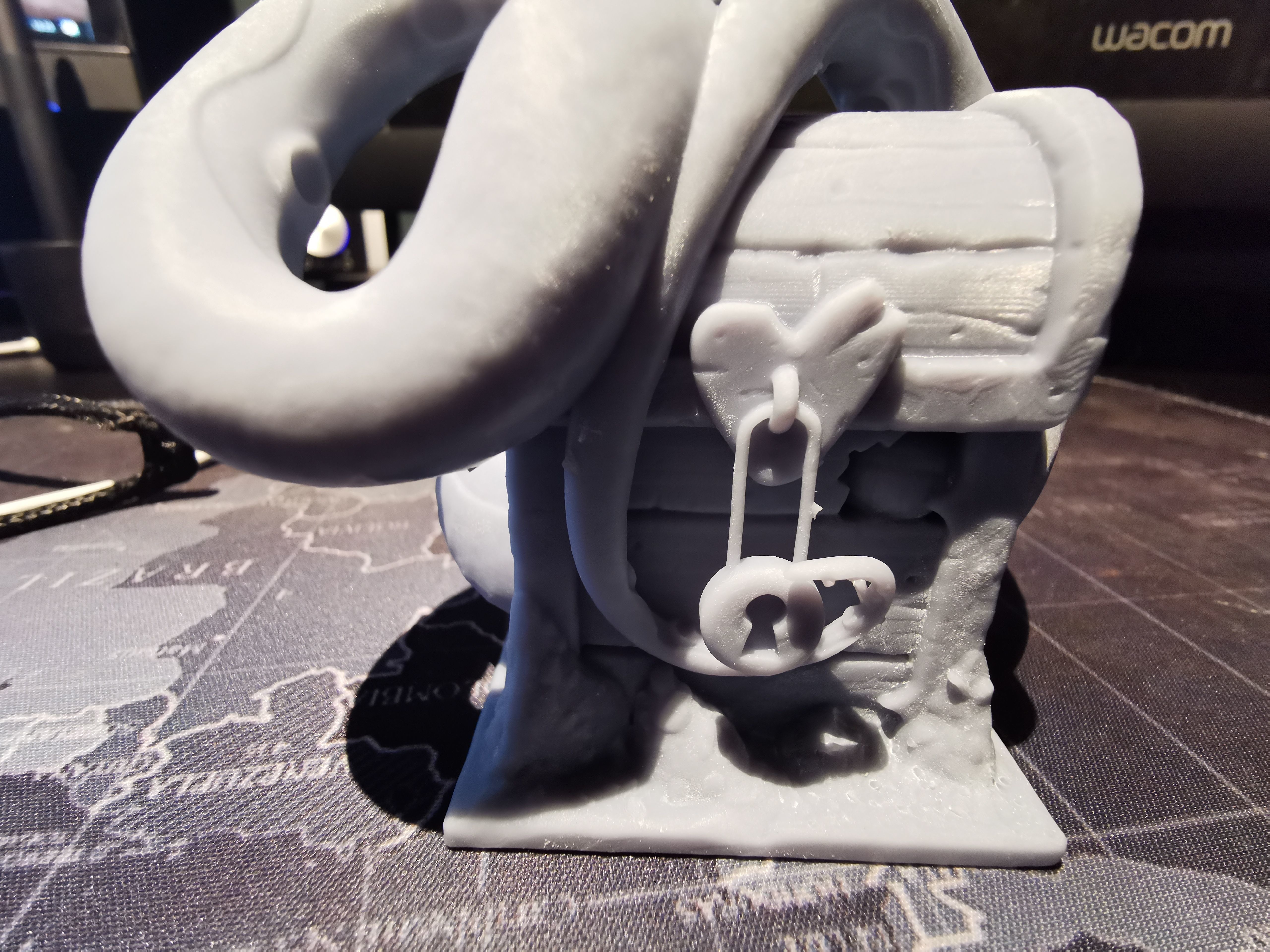 Monster Chest 3D print model_4