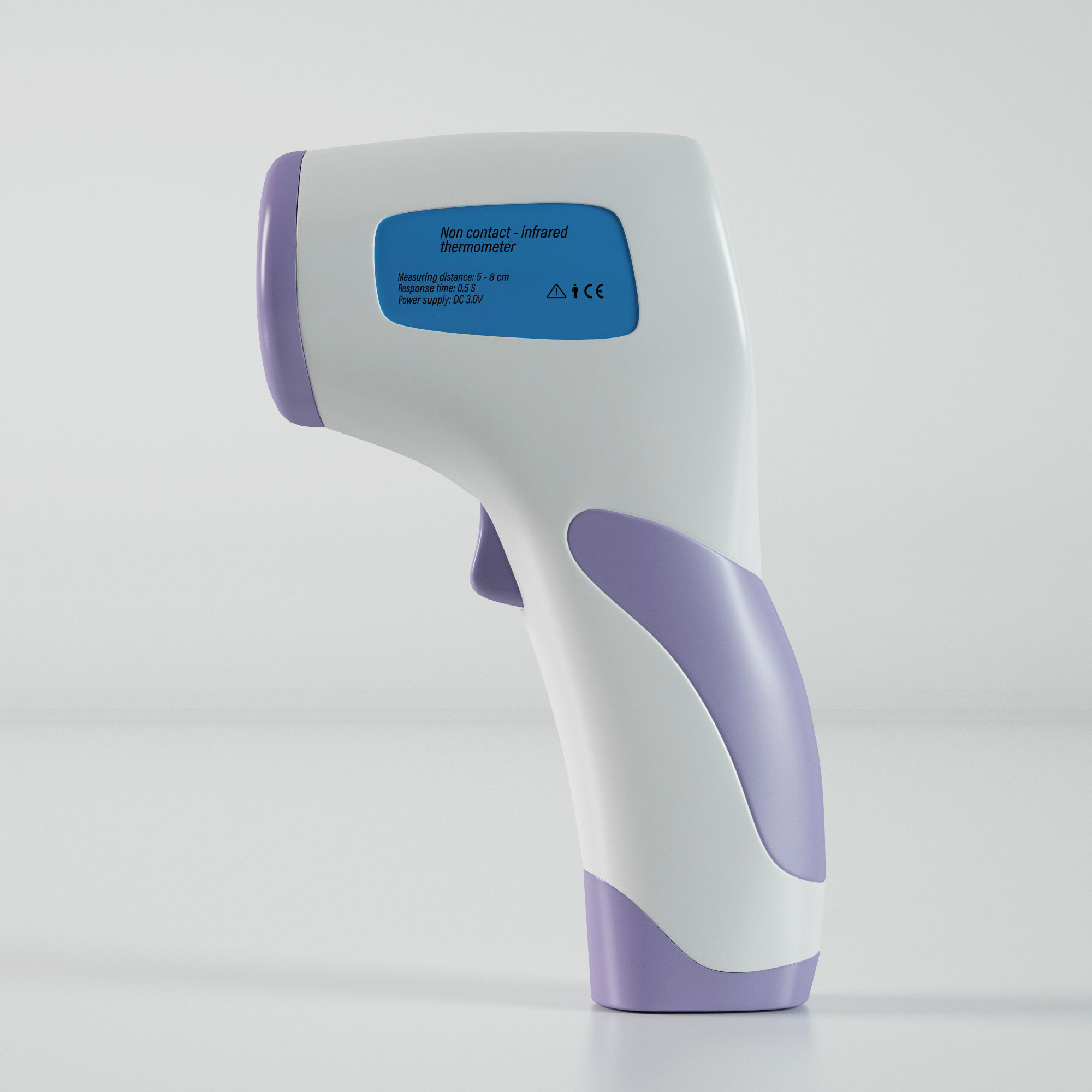 Infrared thermometer 3D model_3
