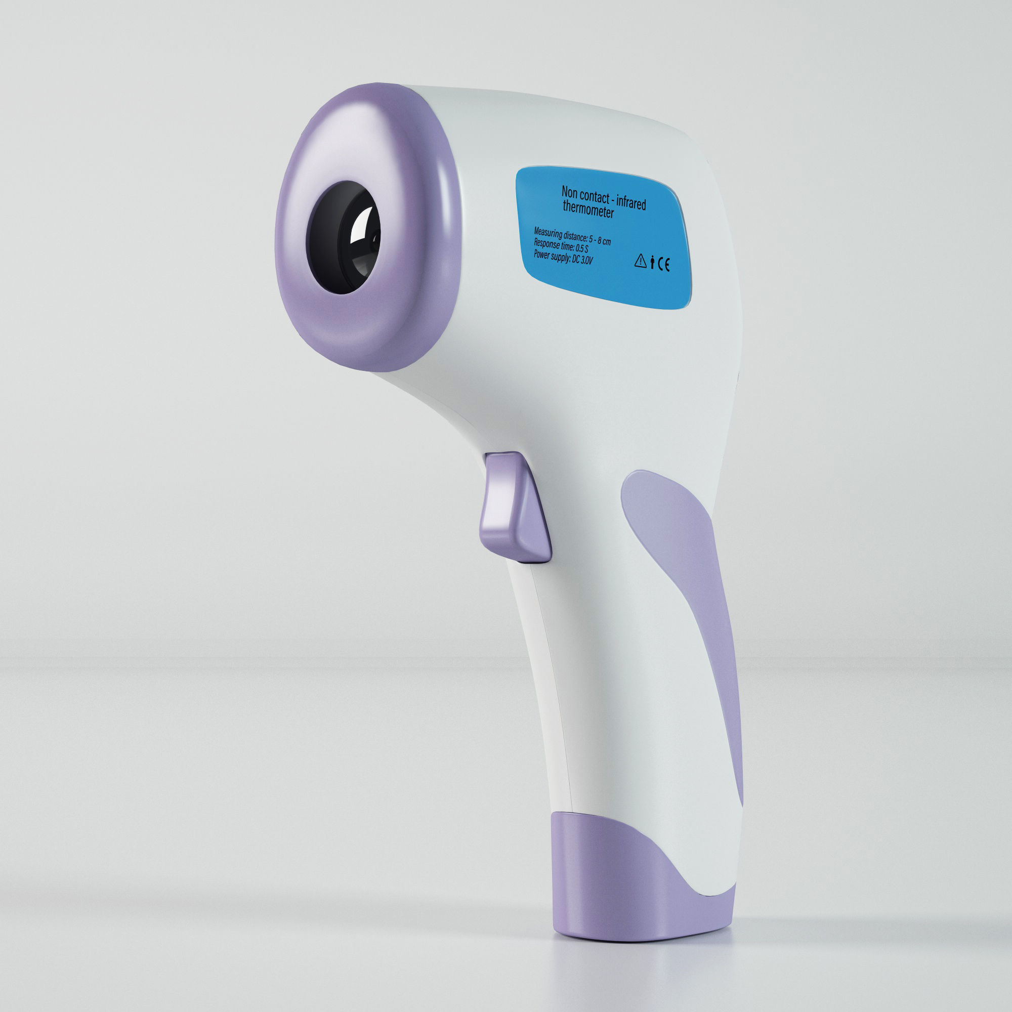 Infrared thermometer 3D model
