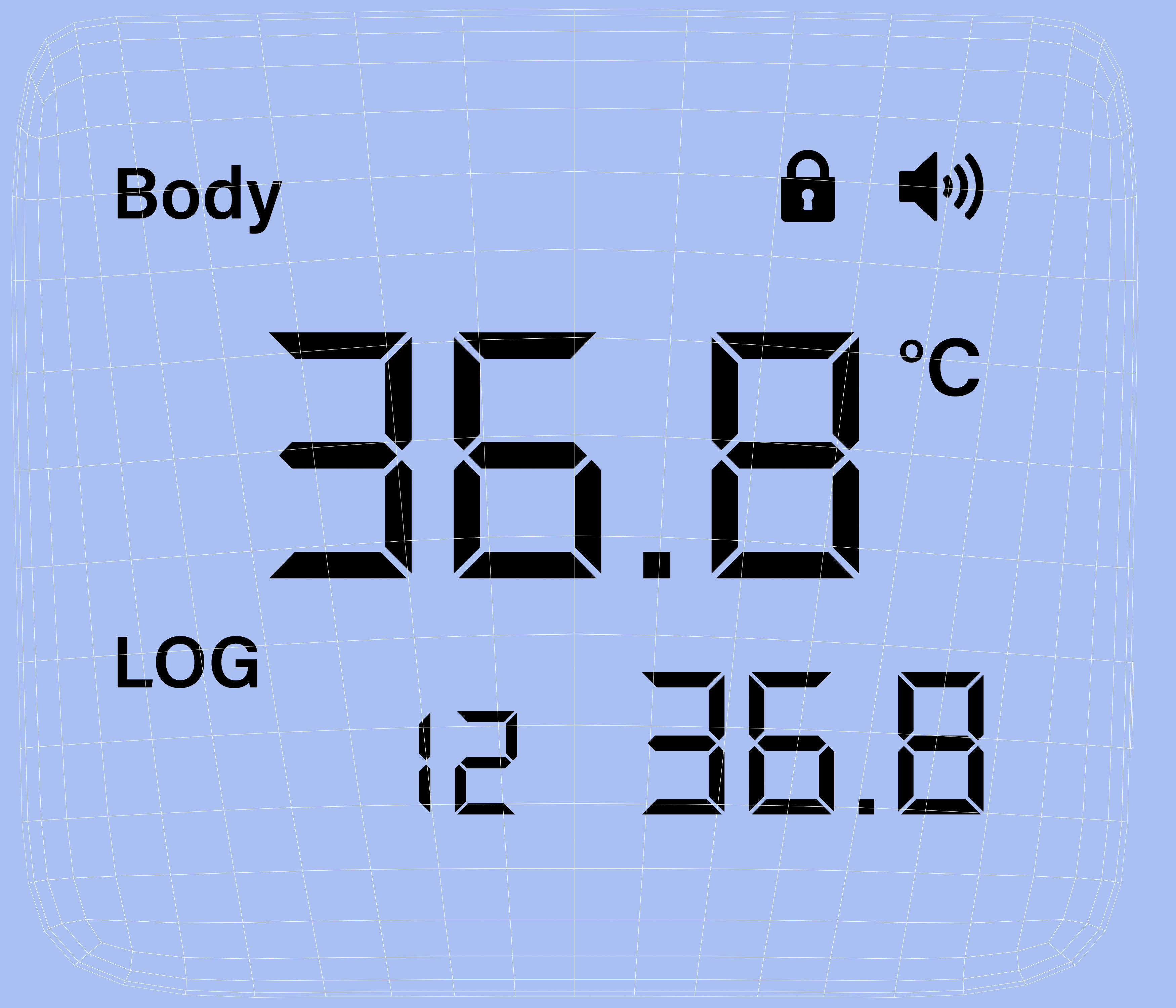 Infrared thermometer 3D model