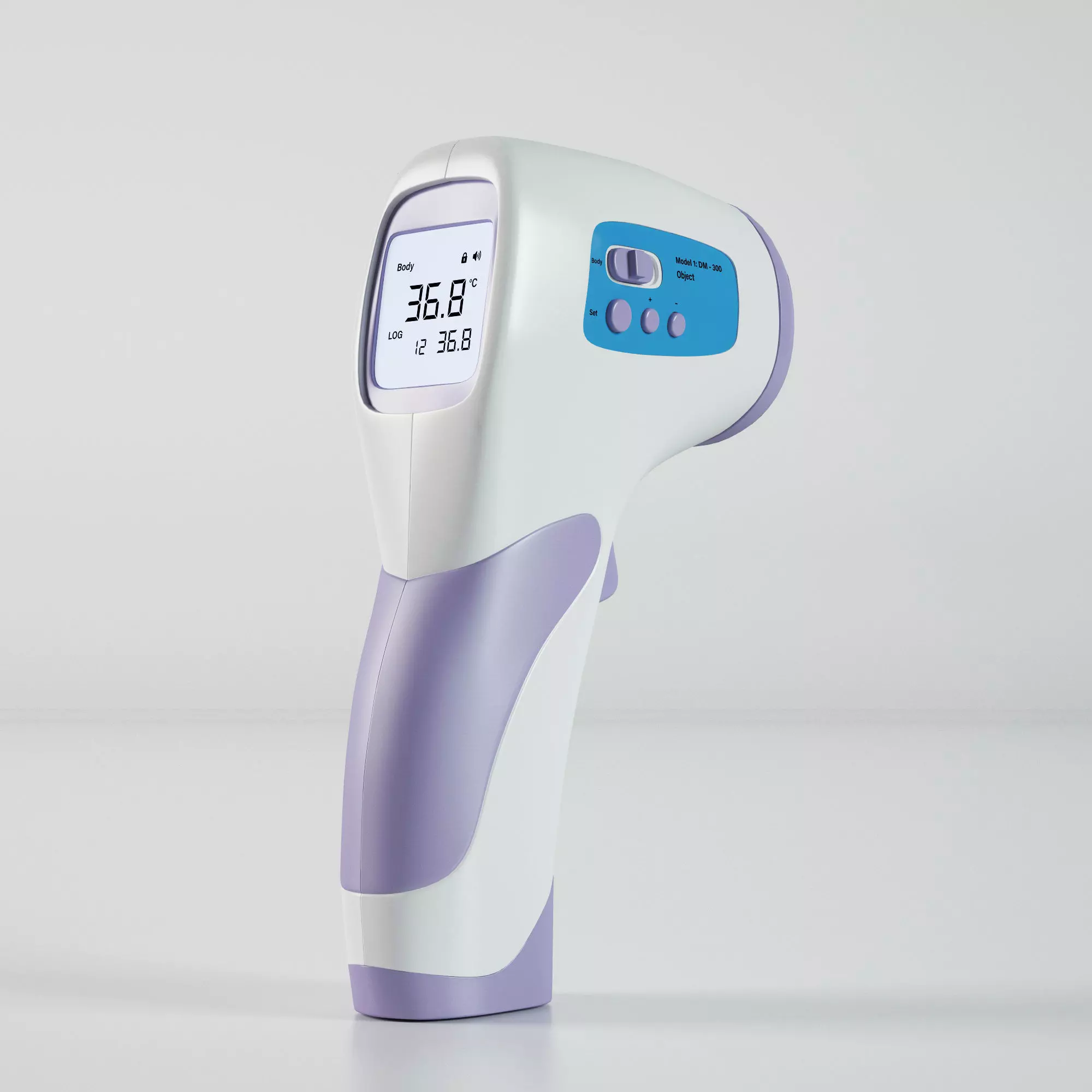Infrared thermometer 3D model