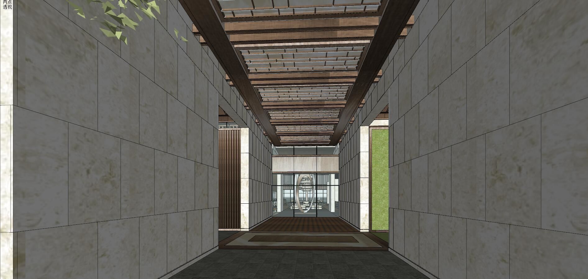 building Commercial streets 3D model 3D model_12