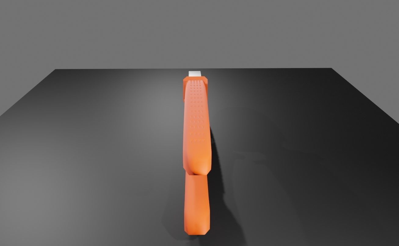 Cutting Pliers Tool Workshop - Ferramenta Alicate de Corte Low-poly 3D model_10