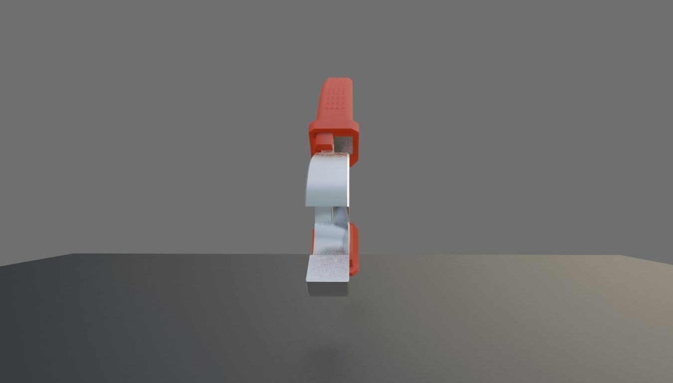 Cutting Pliers Tool Workshop - Ferramenta Alicate de Corte Low-poly 3D model_1