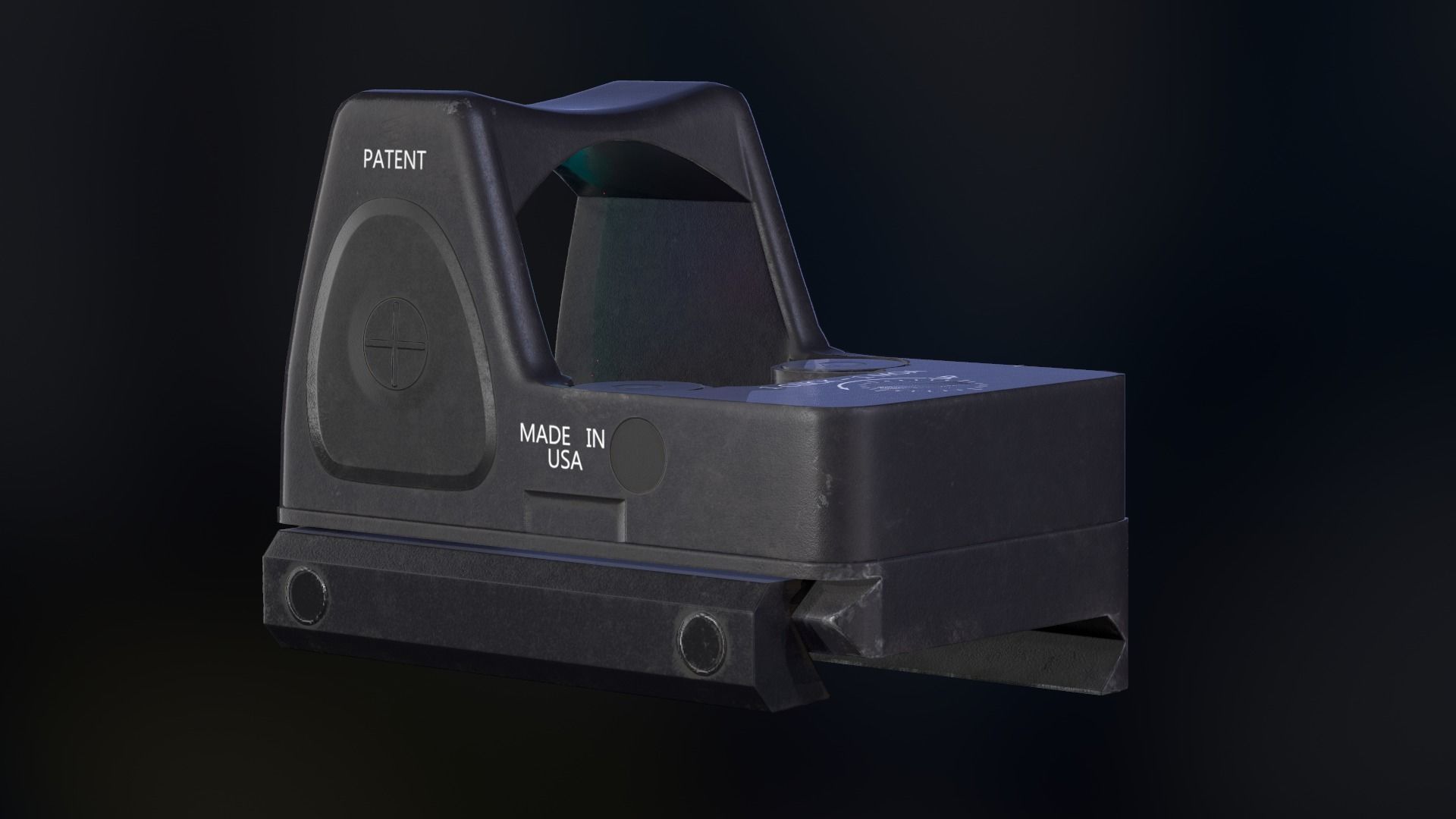 Weapon Attachments - Vol 01 - UE4 Game Ready Low-poly 3D model_8