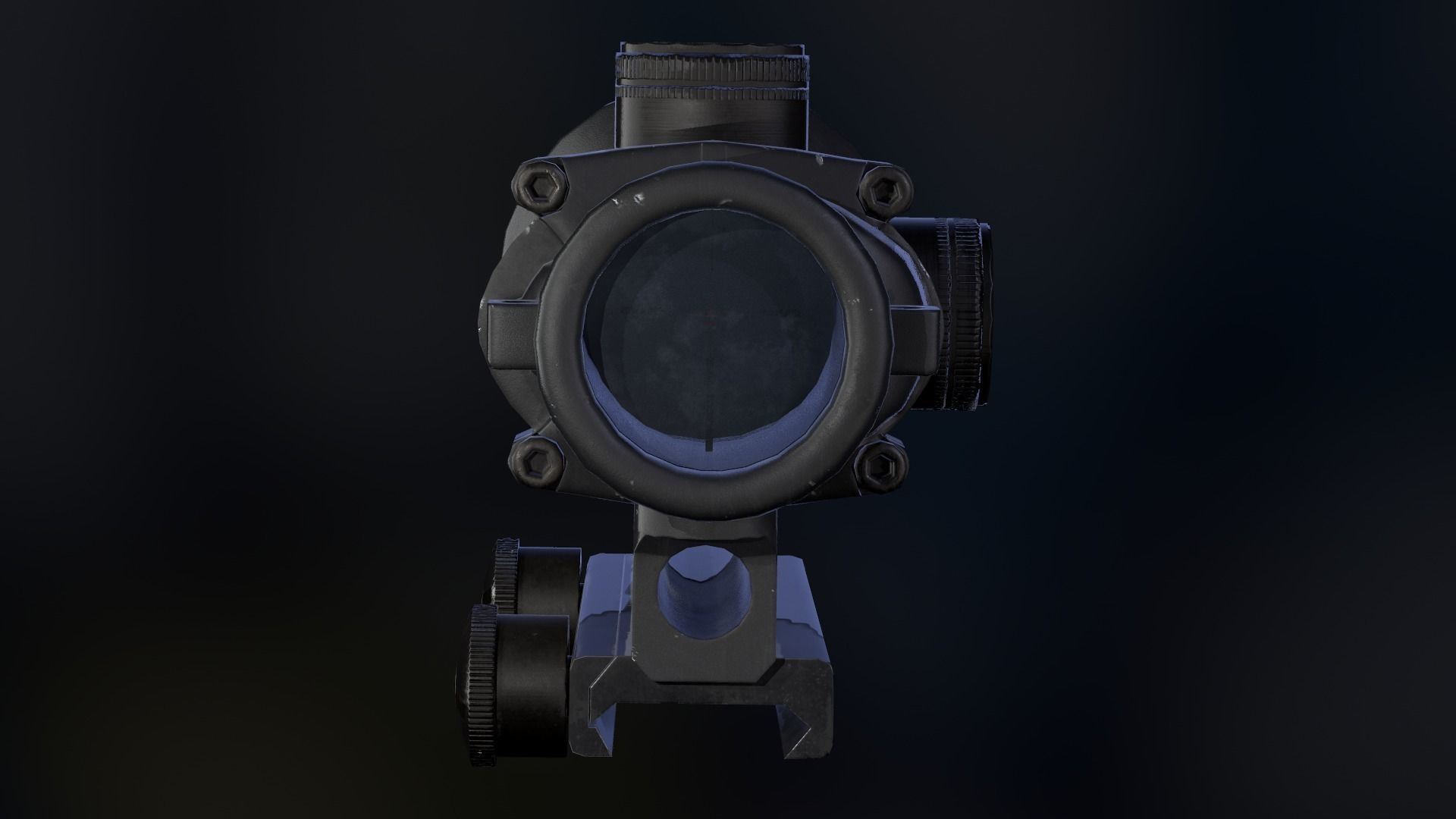 Weapon Attachments - Vol 01 - UE4 Game Ready Low-poly 3D model_14