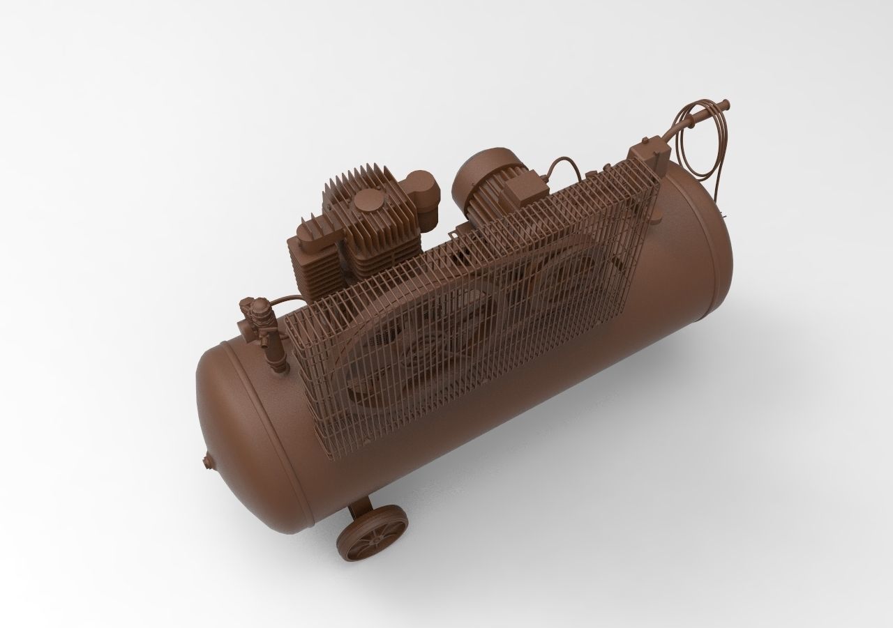 compressor air 3D print model_3