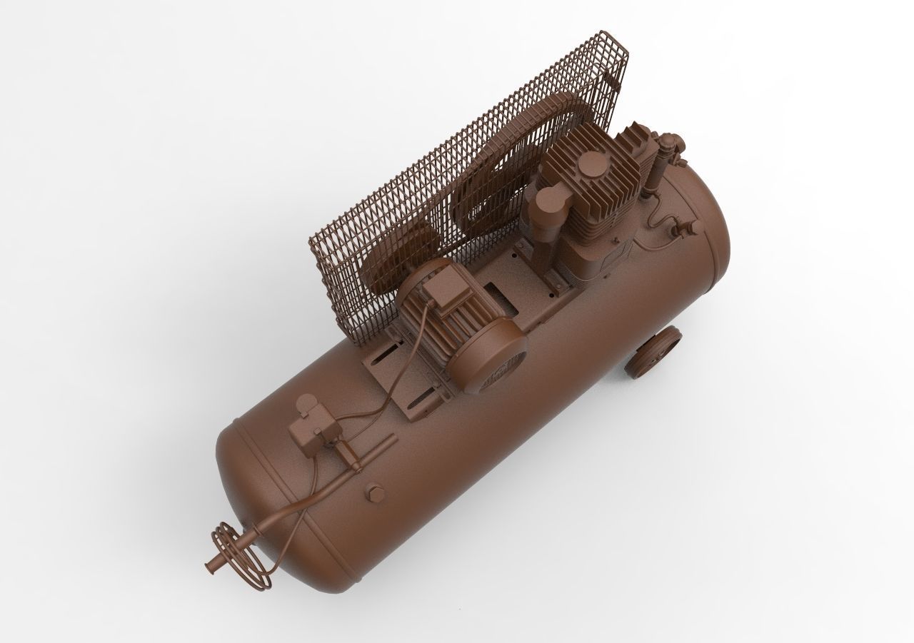 compressor air 3D print model_4