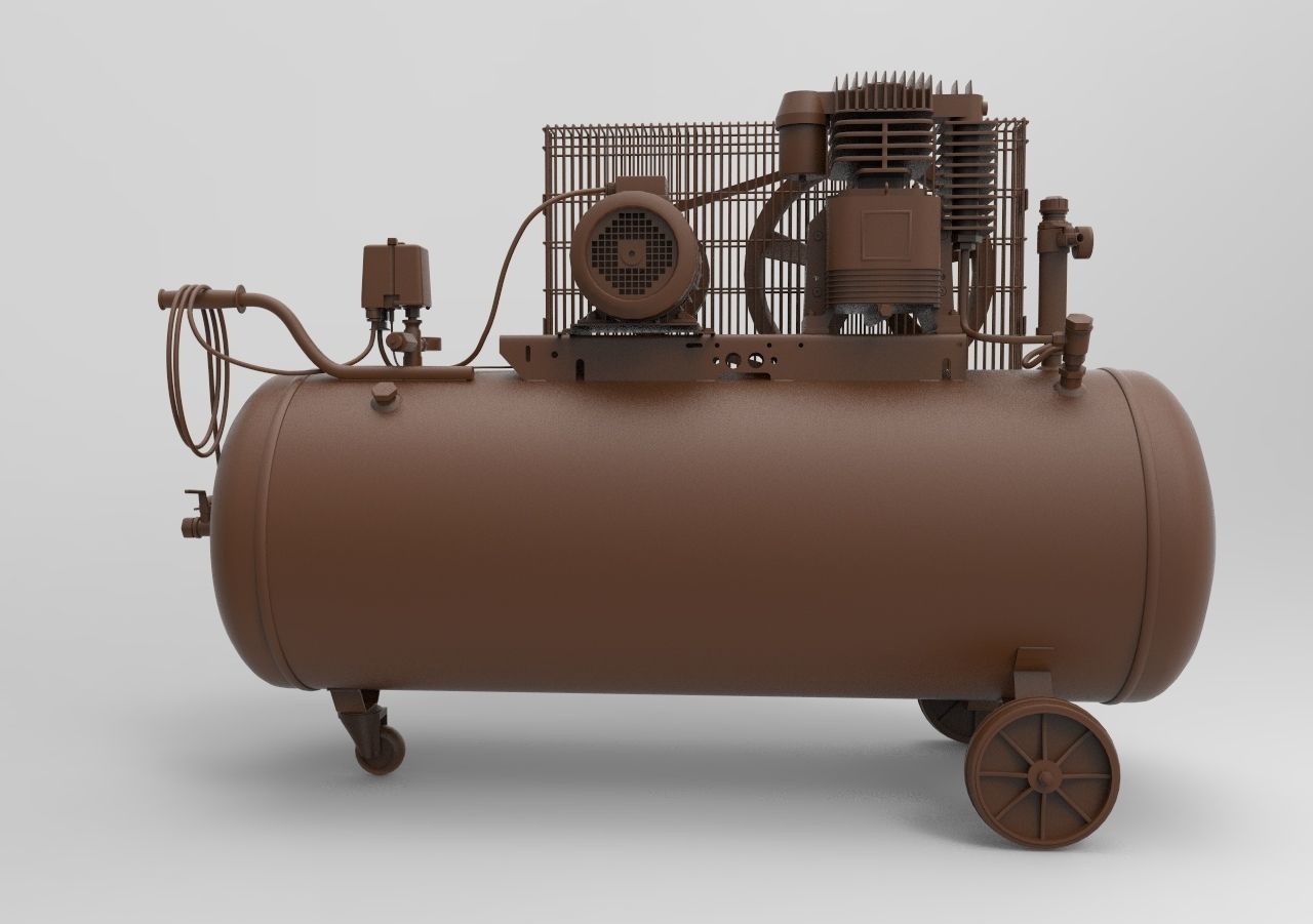 compressor air 3D print model_1