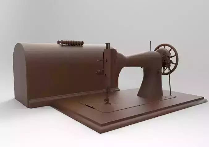 sewing machine 3D print model