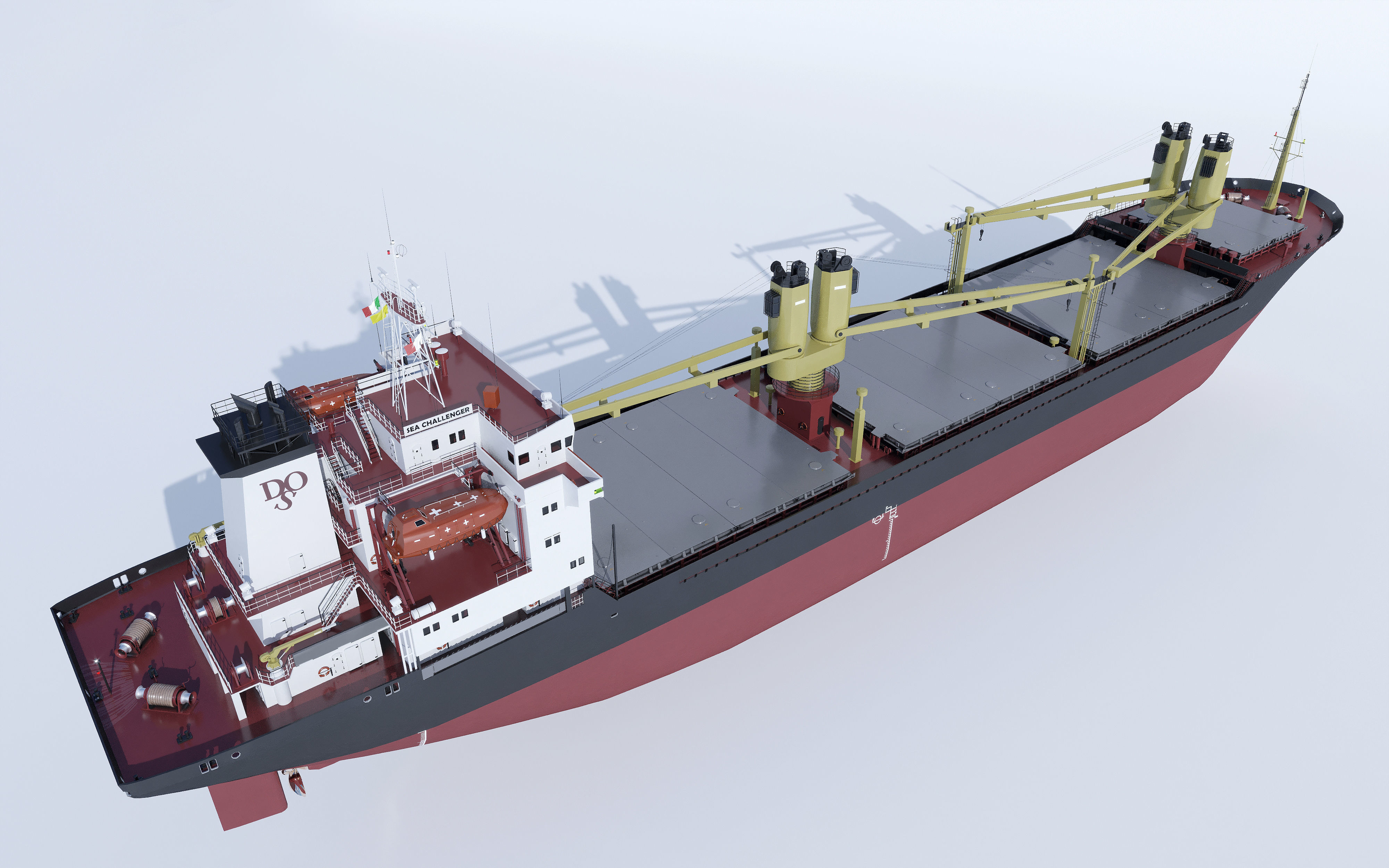 Bulk Carrier SEA CHALLENGER  3D model_10