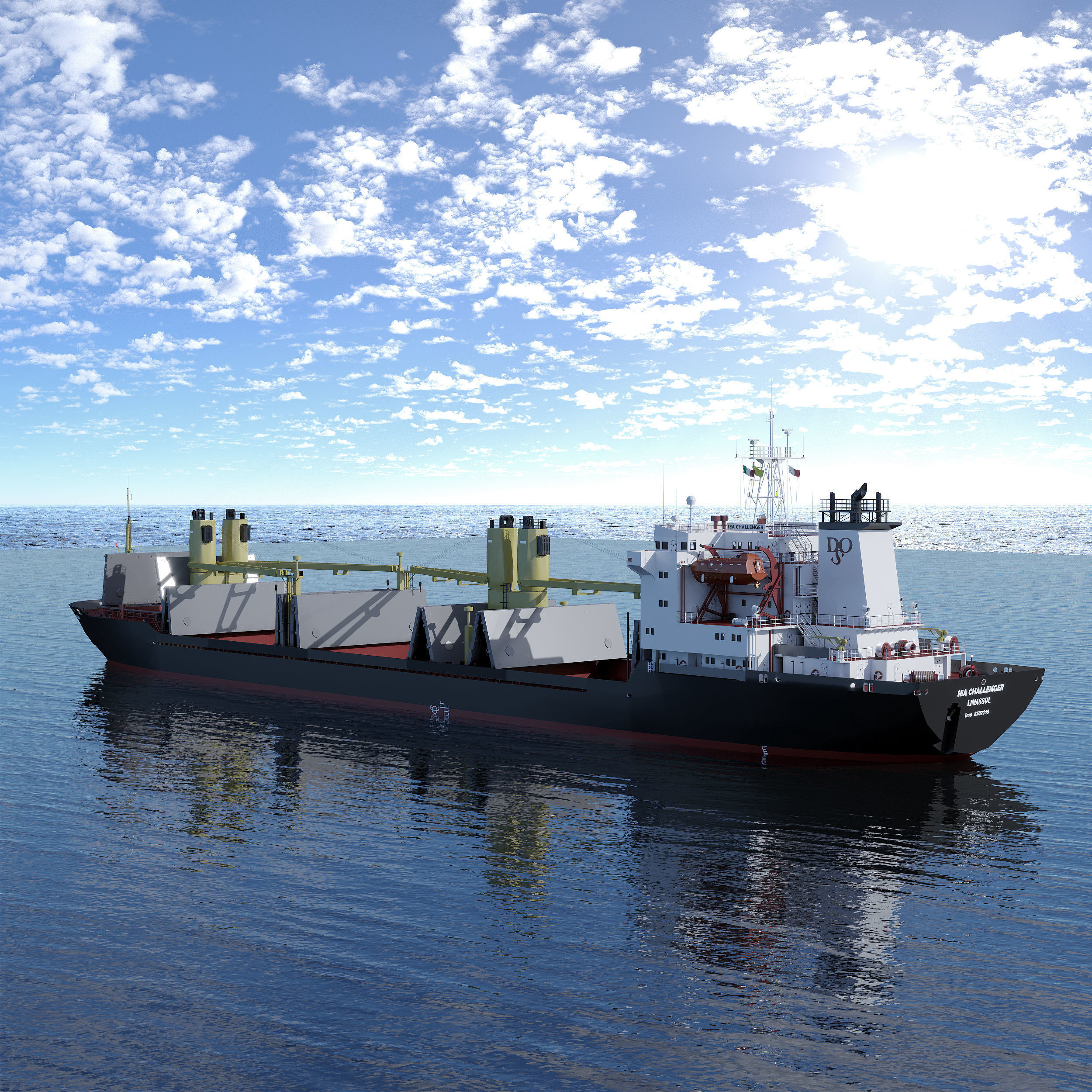 Bulk Carrier SEA CHALLENGER  3D model_2