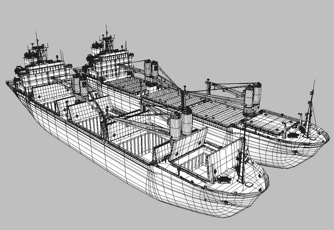 Bulk Carrier SEA CHALLENGER  3D model_8