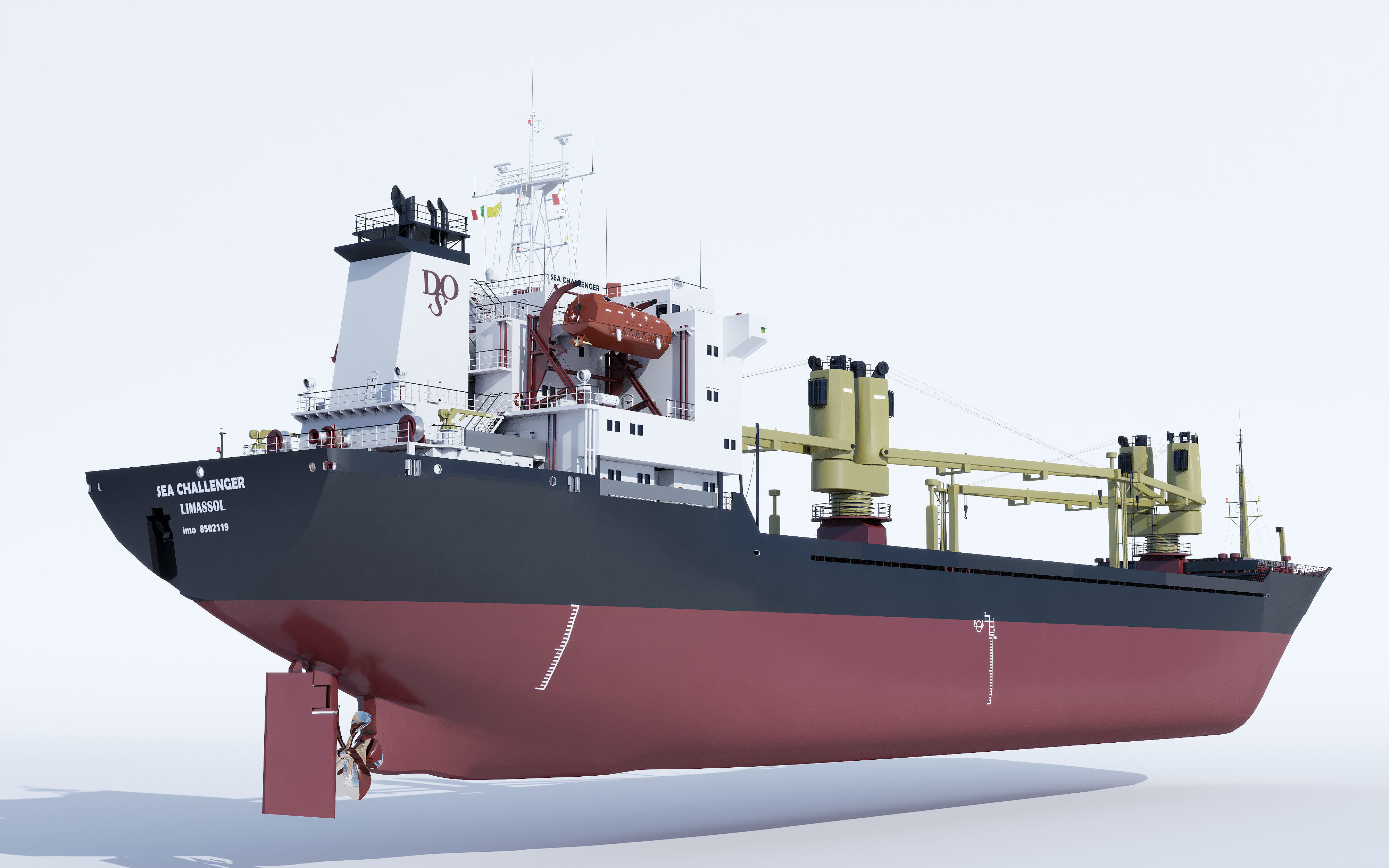 Bulk Carrier SEA CHALLENGER  3D model_6