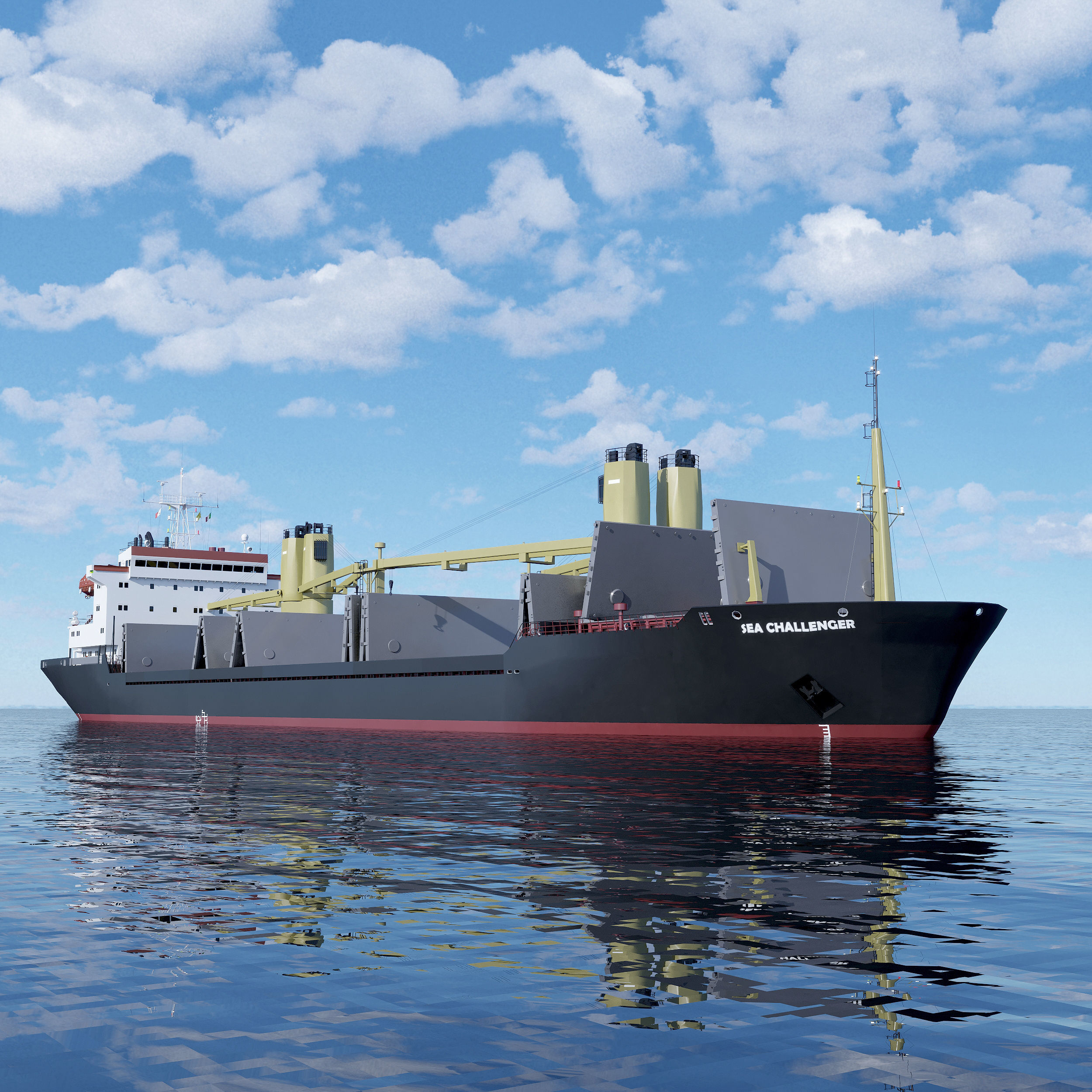 Bulk Carrier SEA CHALLENGER  3D model_1