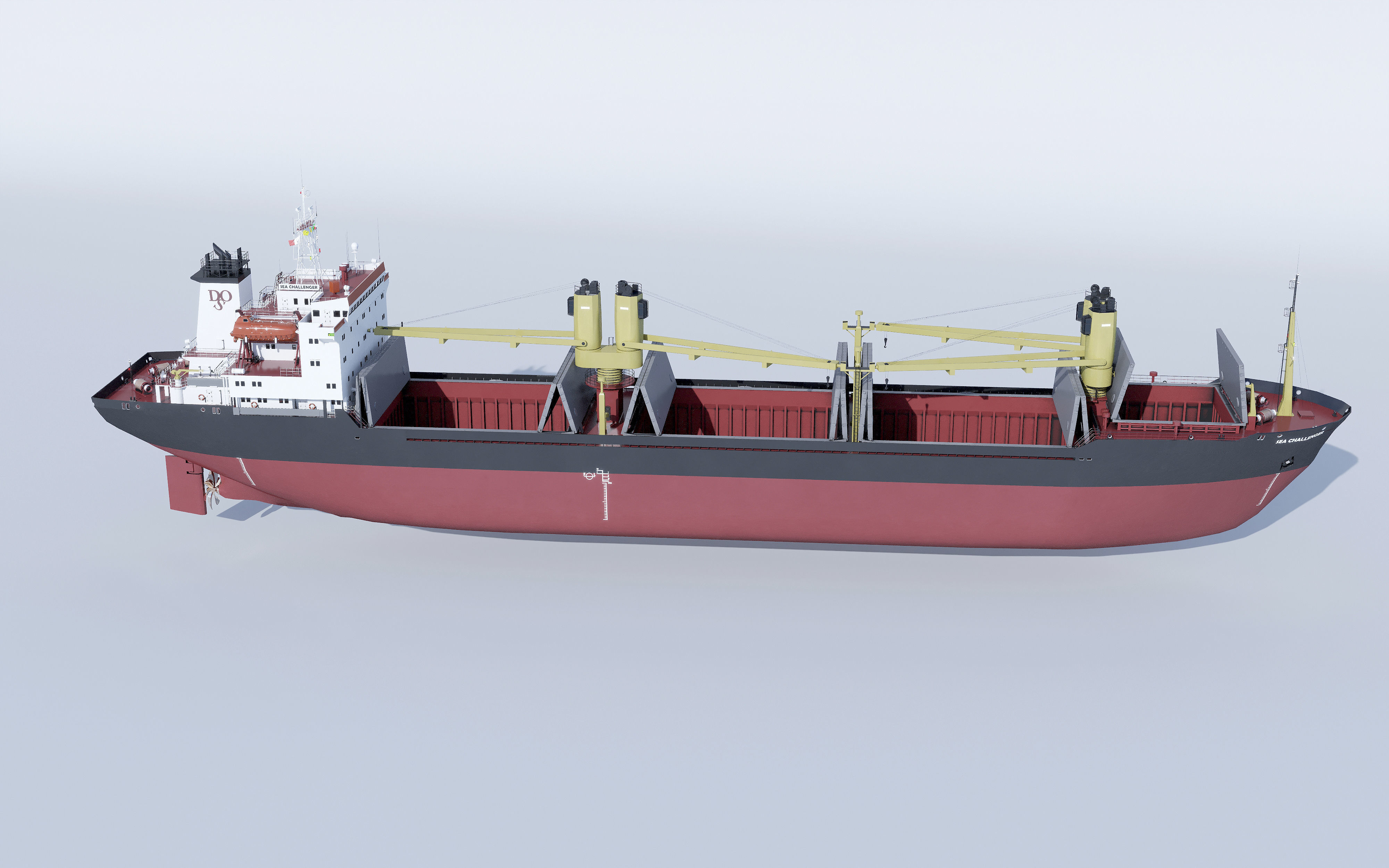 Bulk Carrier SEA CHALLENGER  3D model_4