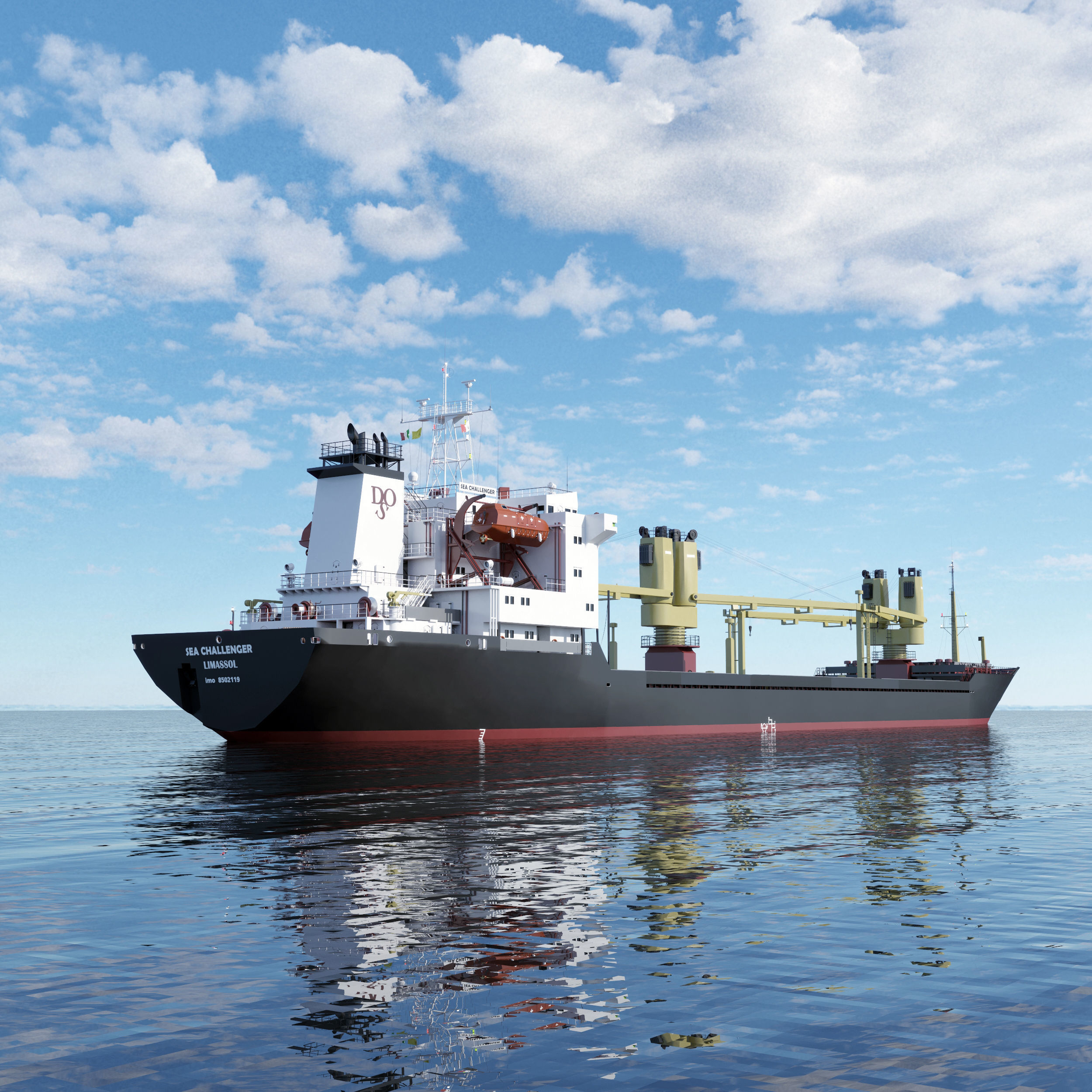 Bulk Carrier SEA CHALLENGER  3D model_7