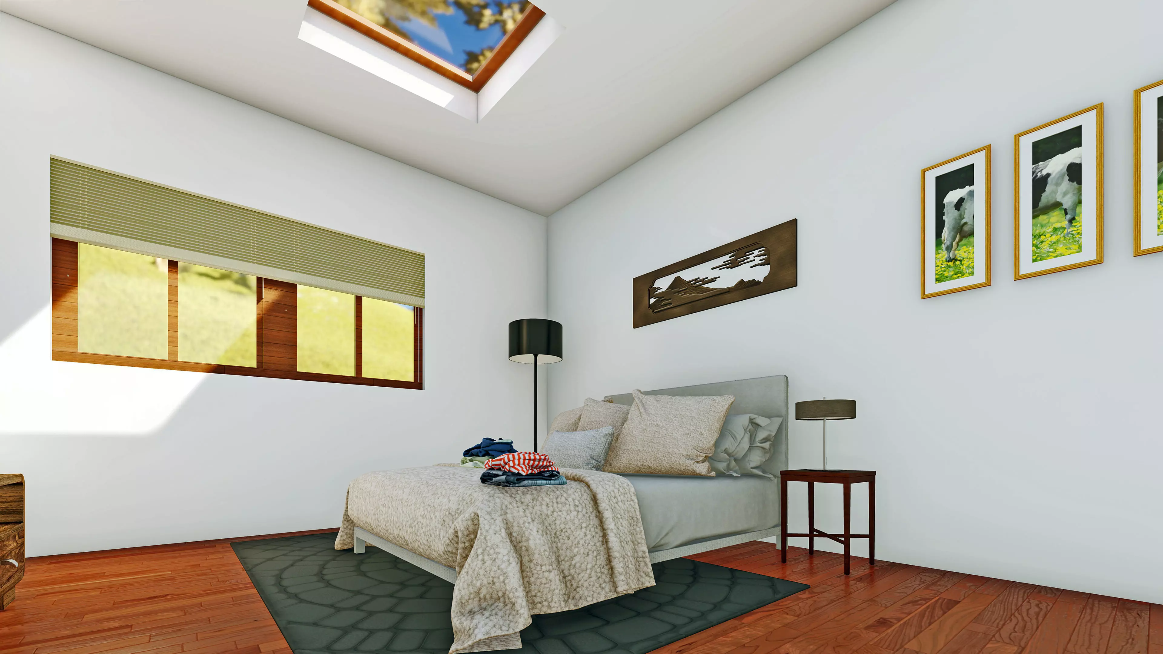 House Interior and Exterior  3D model_0