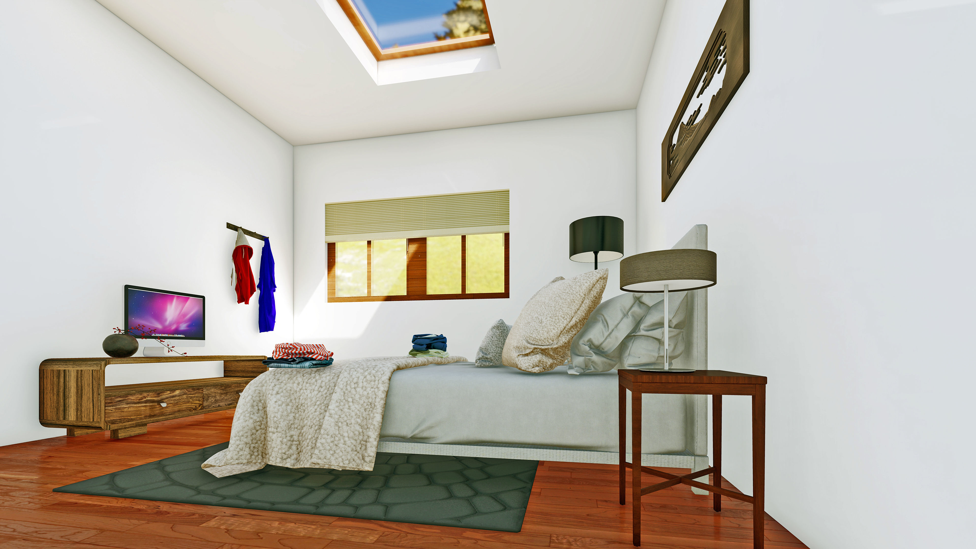 House Interior and Exterior  3D model_1