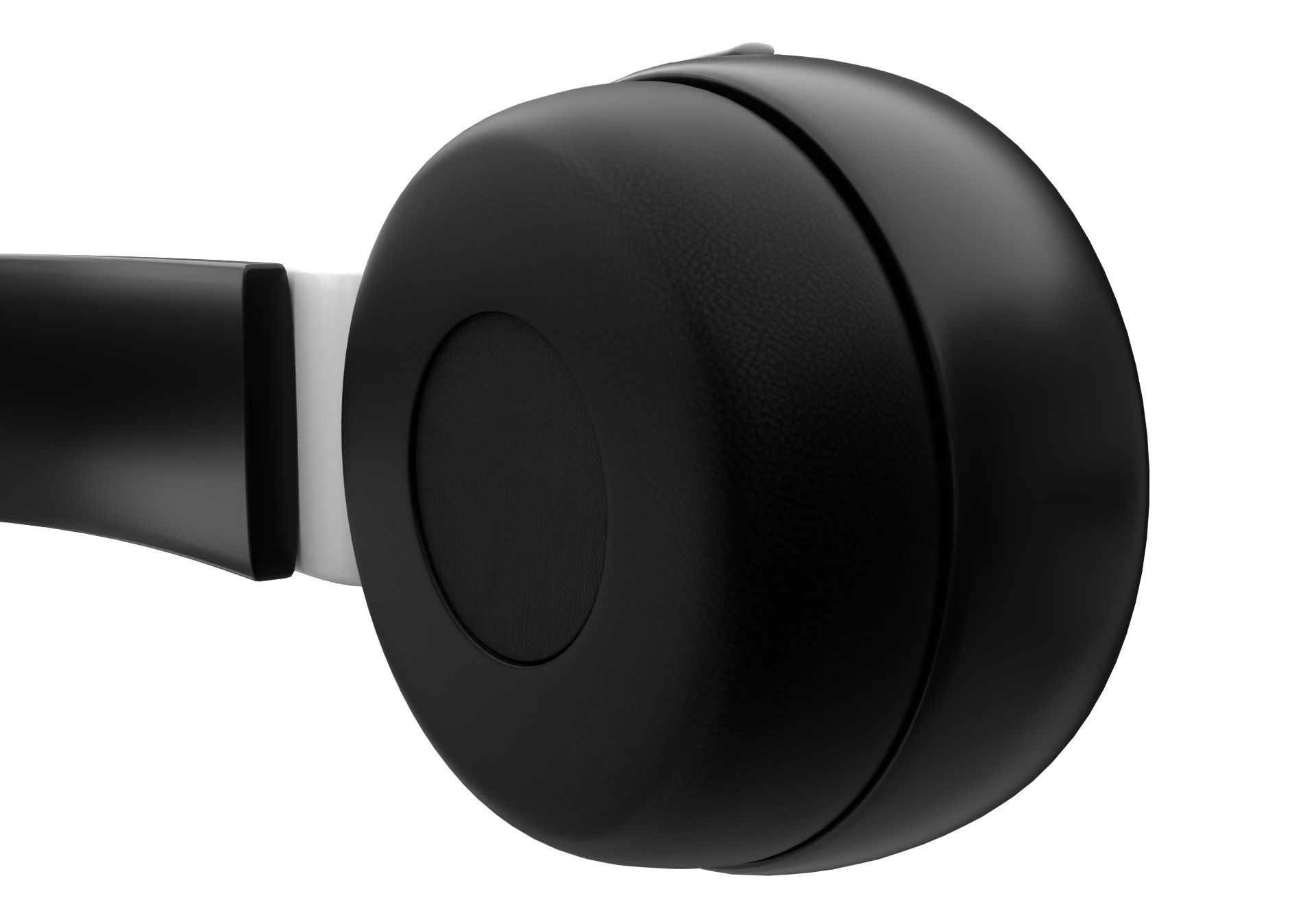 Headphones headphone Low-poly 3D model_14