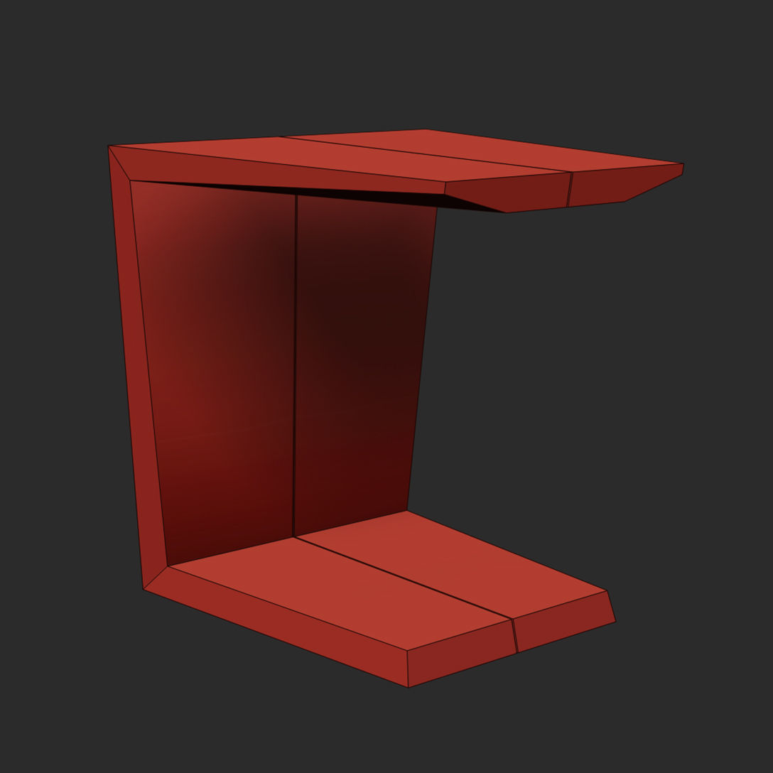 JULIAN SIDE TABLE 3D model_4