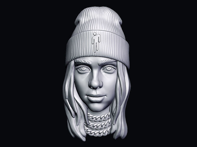 Billie Eilish  3D print model