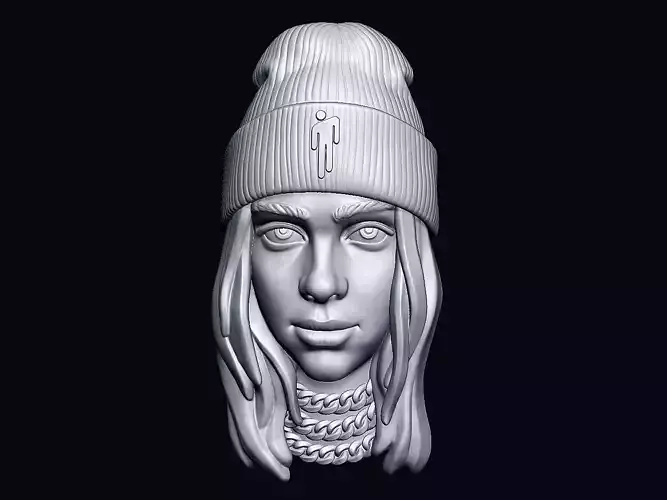 Billie Eilish  3D print model