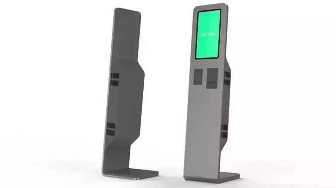 Ground Totem Self Service 03 3D model