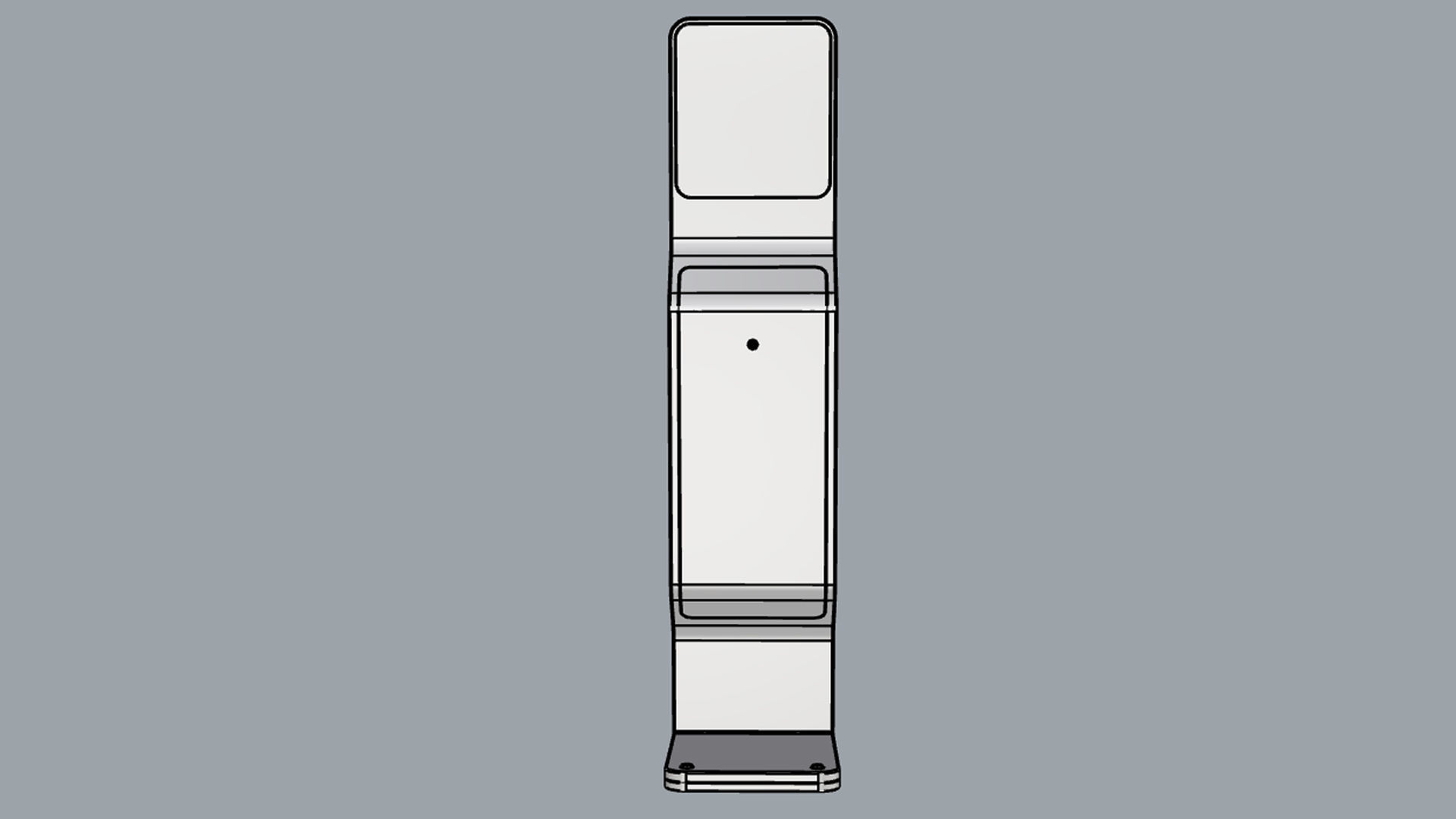 Ground Totem Self Service 04 3D model_20