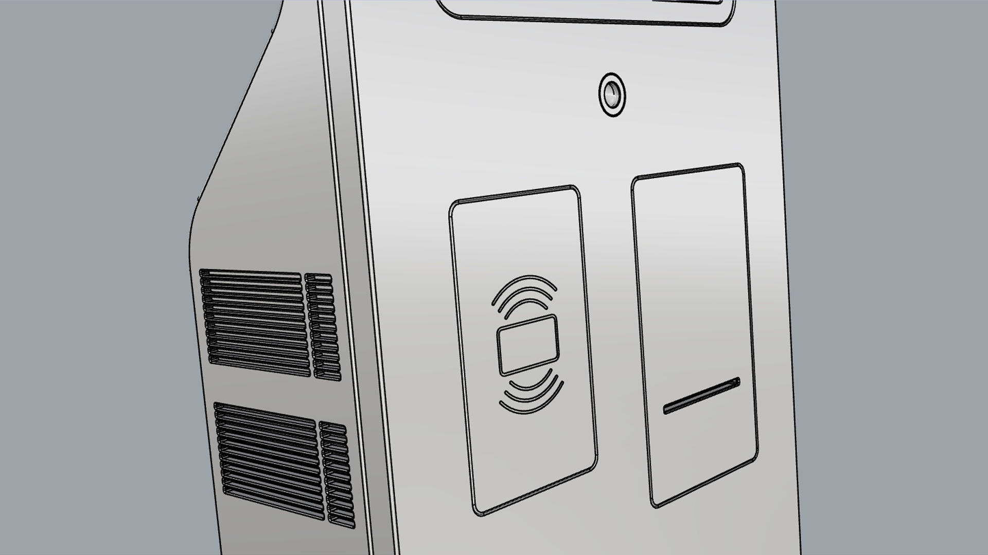 Ground Totem Self Service 04 3D model_24