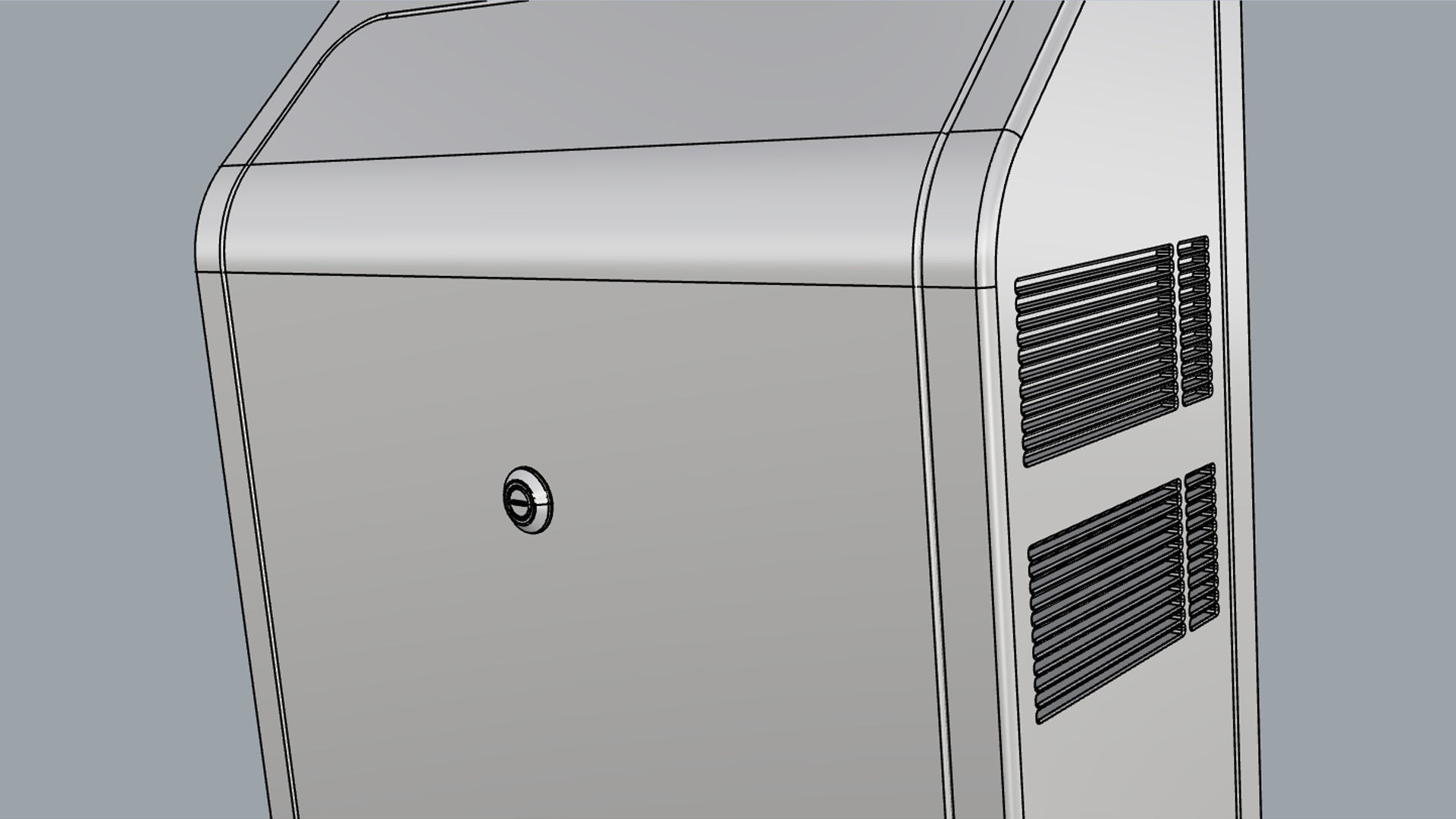 Ground Totem Self Service 04 3D model_22