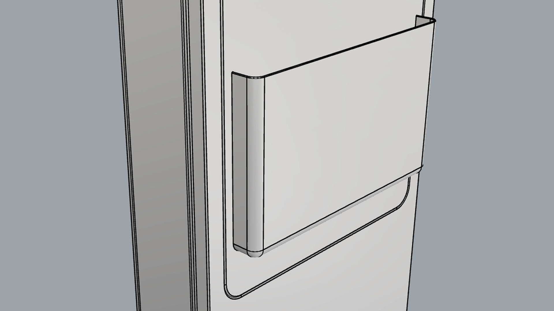 Wall Totem Self Service 01 3D model_22