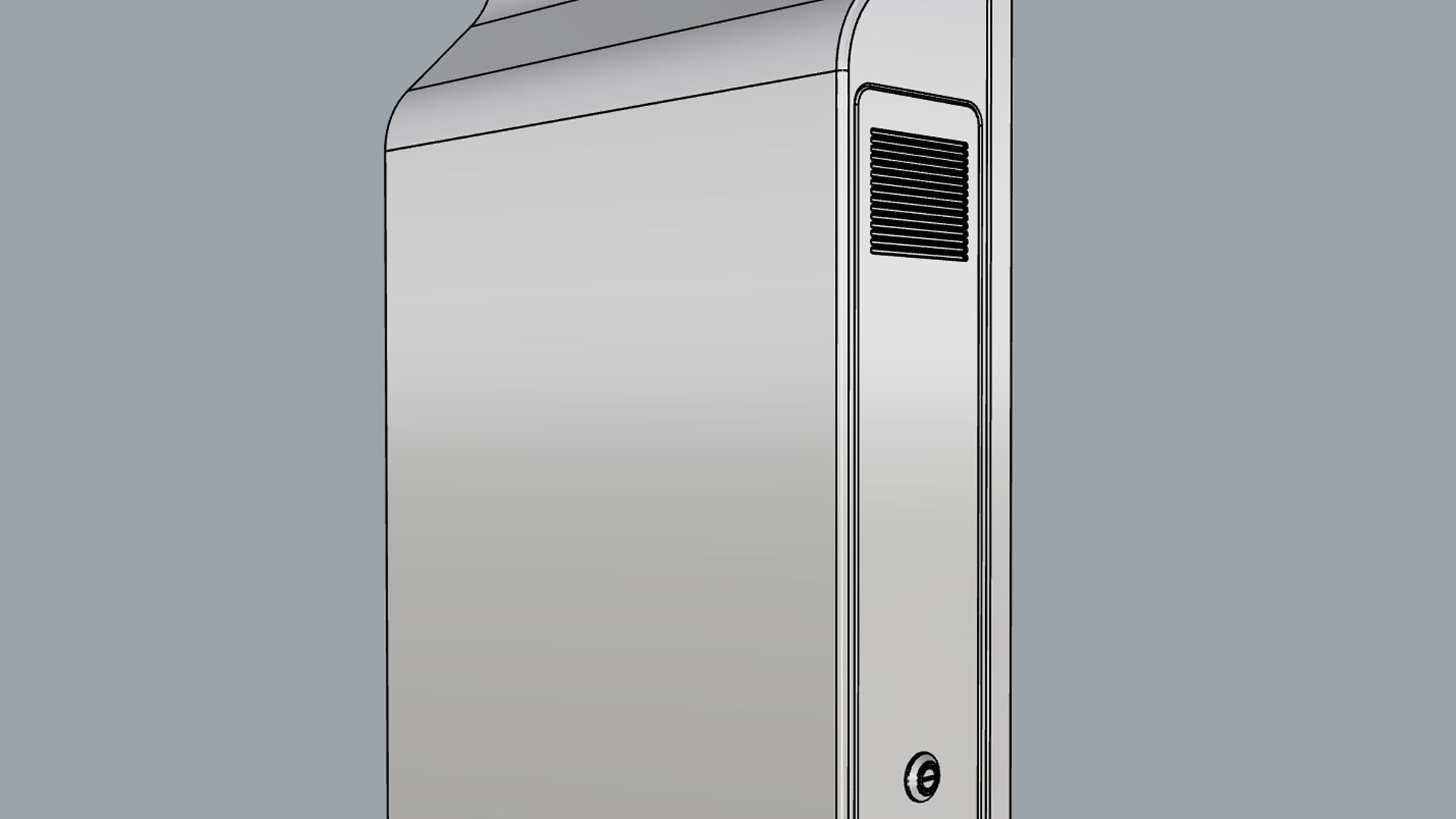 Wall Totem Self Service 01 3D model_23