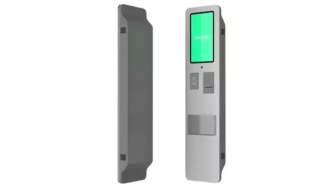 Wall Totem Self Service 04 3D model